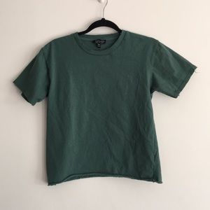 Green t-shirt